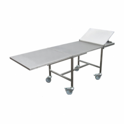 PRESENTATION TROLLEY WITHOUT COLD FOLDING FEET VERY LARGE WIDTH 80 CM